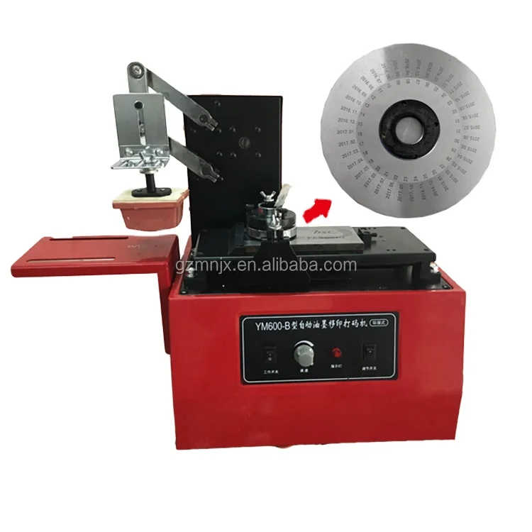 Bottle Can Cups Glass Metal Pad Printing Ink Pad Printer