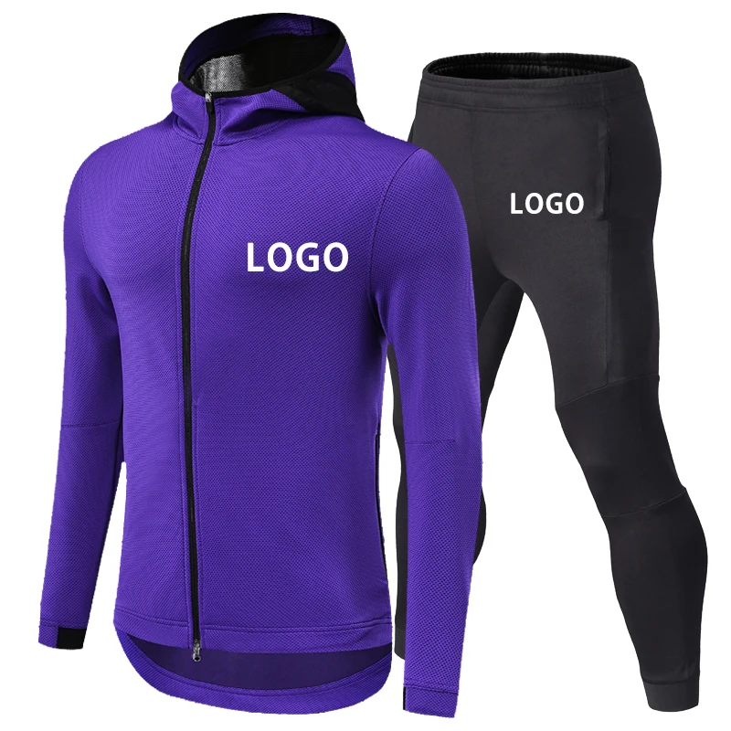 
High quality Star of the same appearance clothing hooded blank printing long sleeve sports jacket tracksuit 