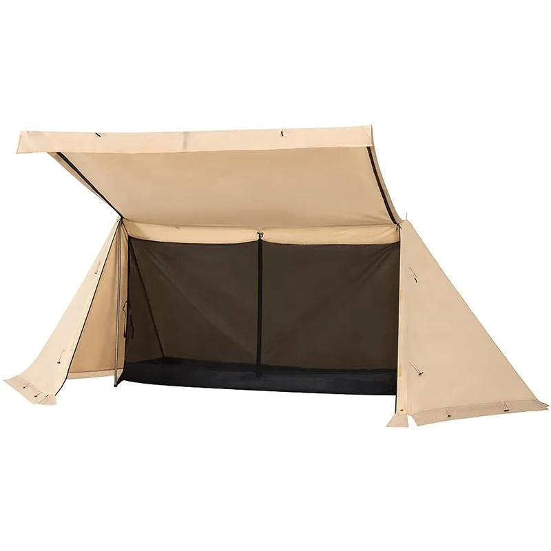 Tomount Luxury Cotton Canvas Tent Glamping Hiking Sun shelter Beach Tents Camping Outdoor