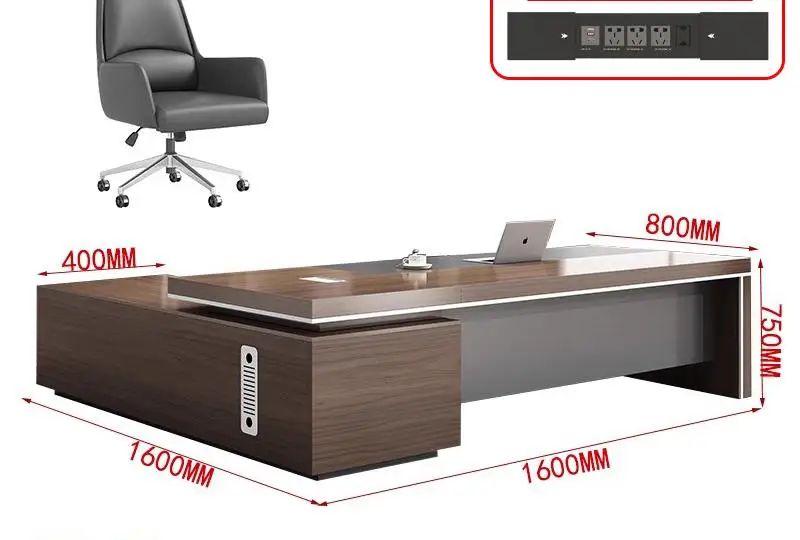 Chuangyue высококачественный рабочий стол современный босс офисная мебель исполнительный