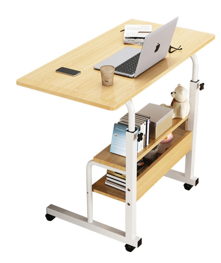 The Newest Wooden Laptop Stand Movable Table Home Office Mini Furniture For Working/Studying