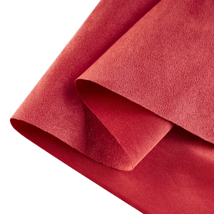 Односторонняя пятислойная атласная замша, ширина 150 см, 110 г/м2