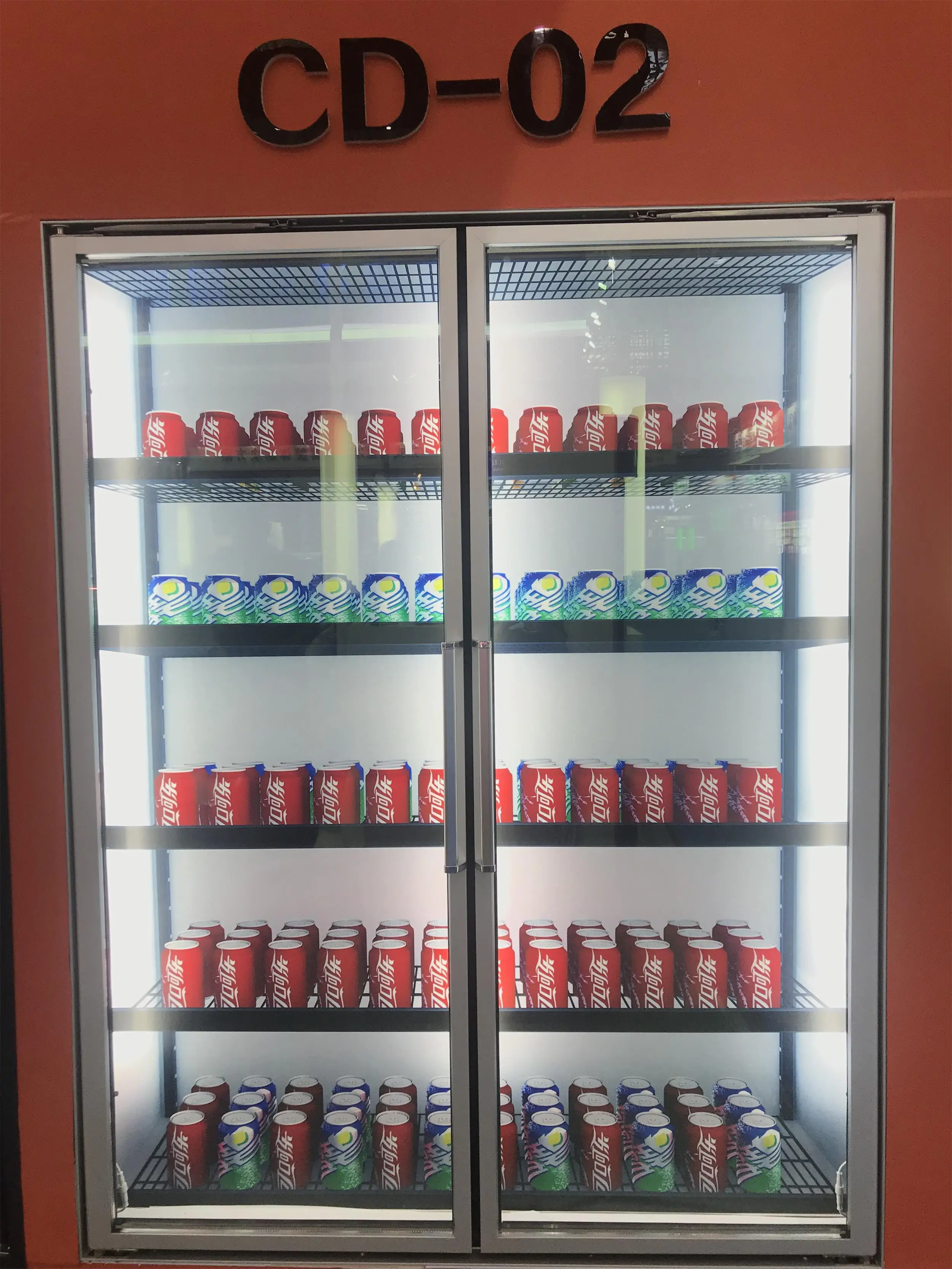 High Quality Customized Walk in Cooler Parts Glass Door with ETL Certification