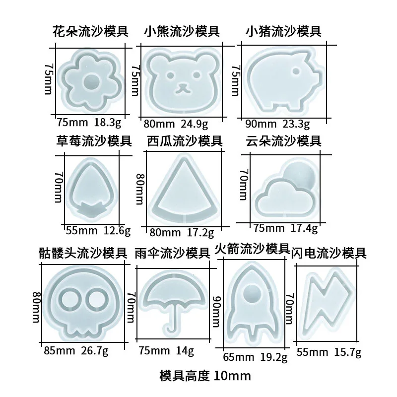 Amazon Hot Sales  Lovely Epoxy Resin Silicone Mold  Soap Mold