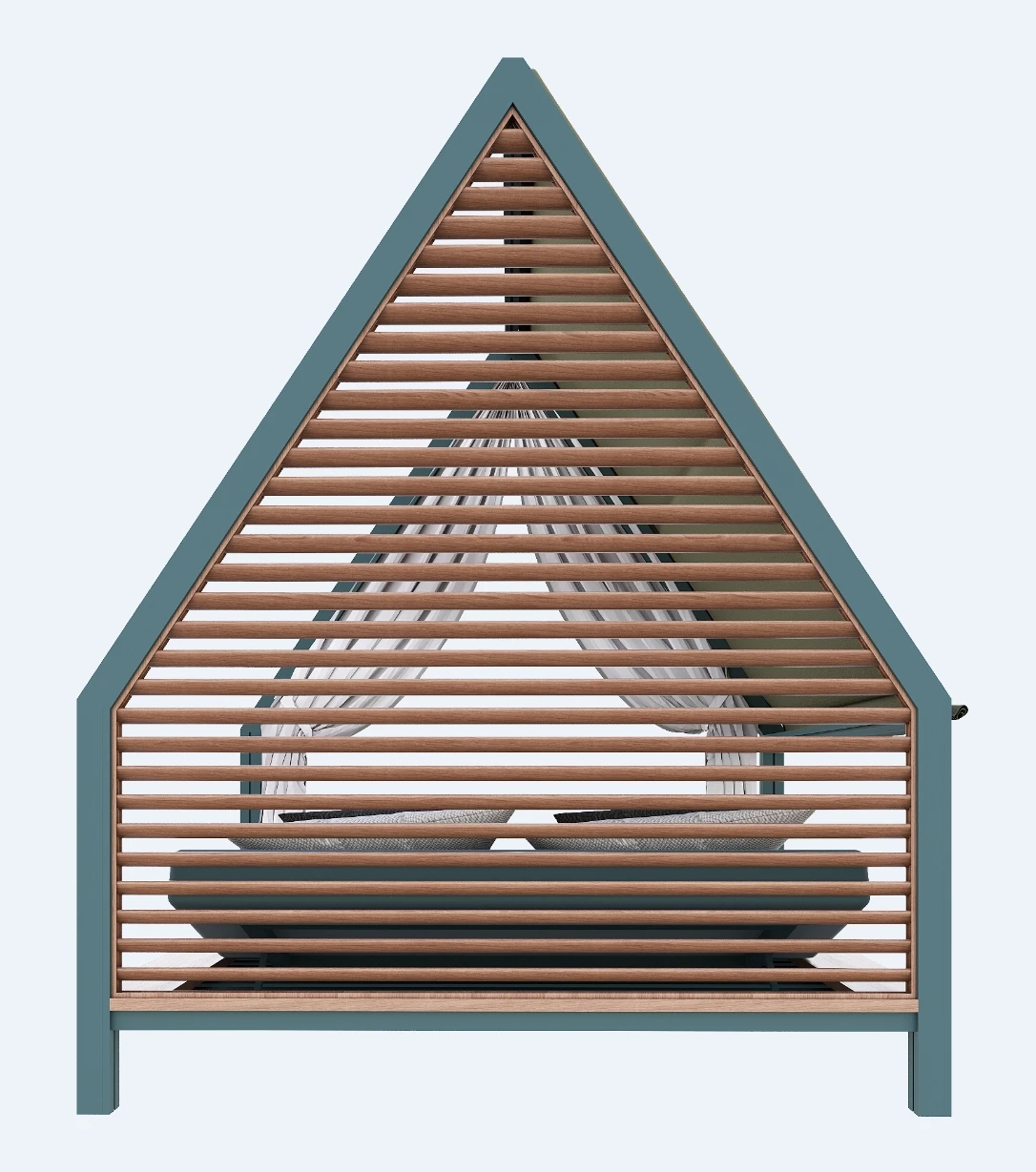 2x2 triangle camping pergola aluminum profile slanted roof pergola Pavilion+Sofa+Waterproof Sunshade outdoor pergolas and gazebo