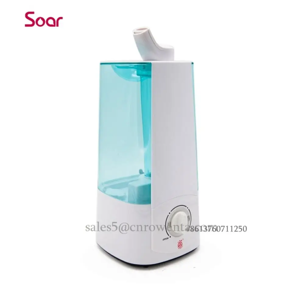 4L Dual nozzle air humidifiers colorful led light essential oil diffuser humidifier portable humidifiers for home