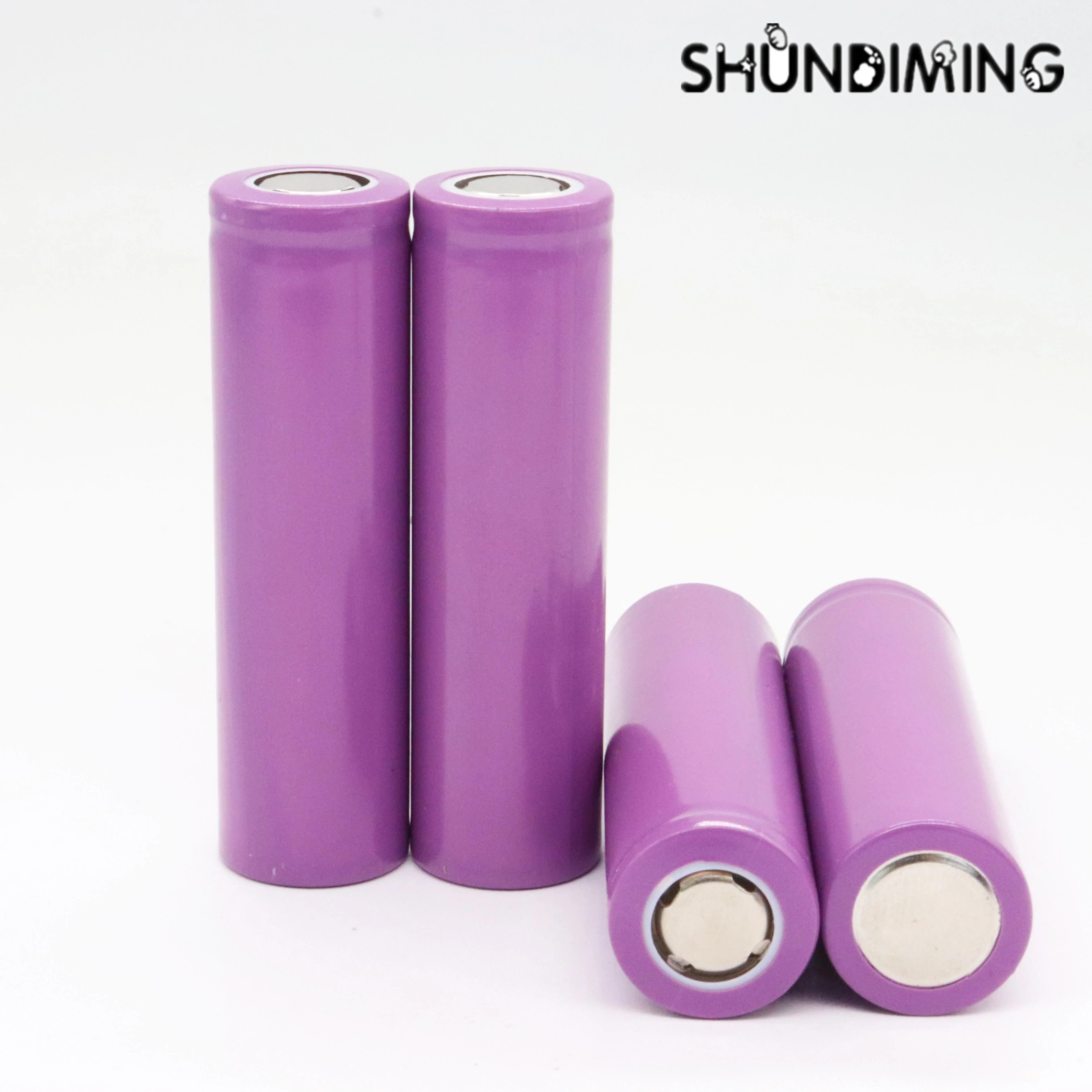 Factory price 18650 customized capacity 2400/2600/3000mah rechargeable 3.6 volt lithium battery