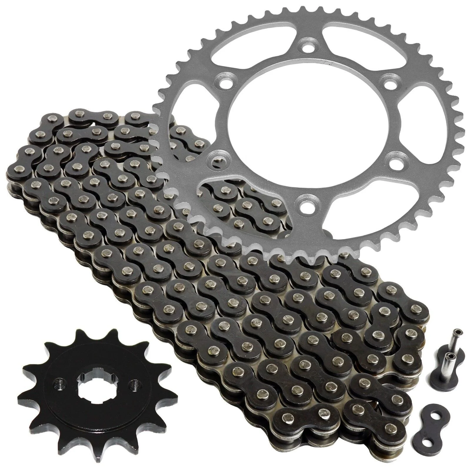 Drive chain and sprocket kit for XR250