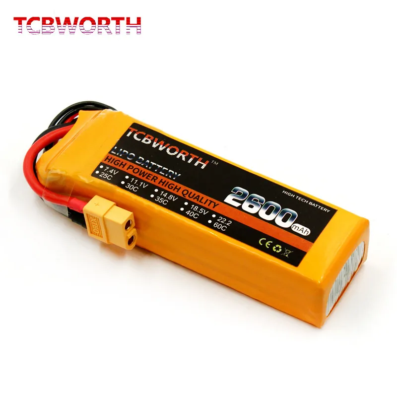 Производитель 3s Poly Battery Pack, 2600mAh 35c 40c 11,1 v 171g RC Cell