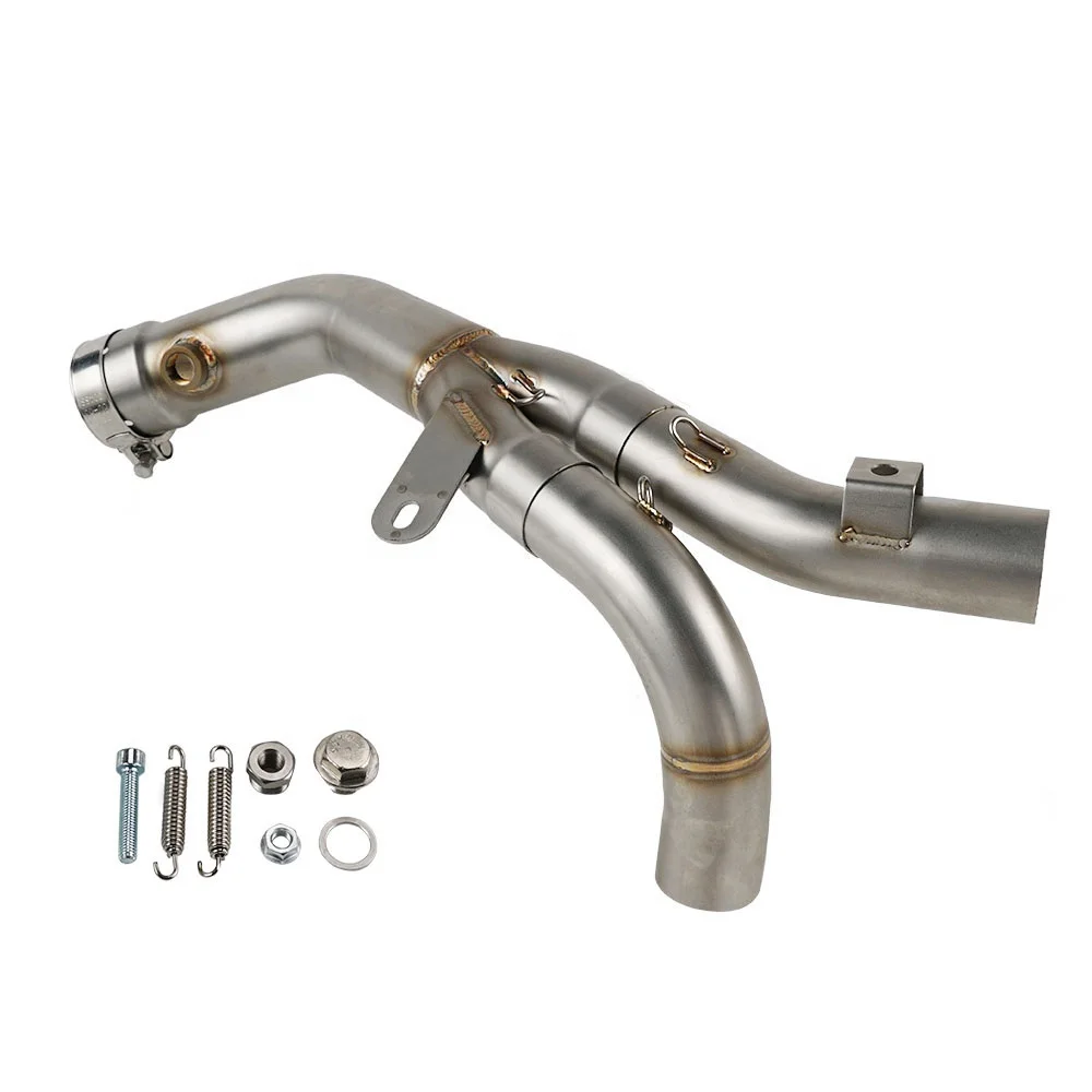  Труба NiceCNC из нержавеющей стали для глушителя De-cat YAMAHA YZF-R1 2009-2012 2013