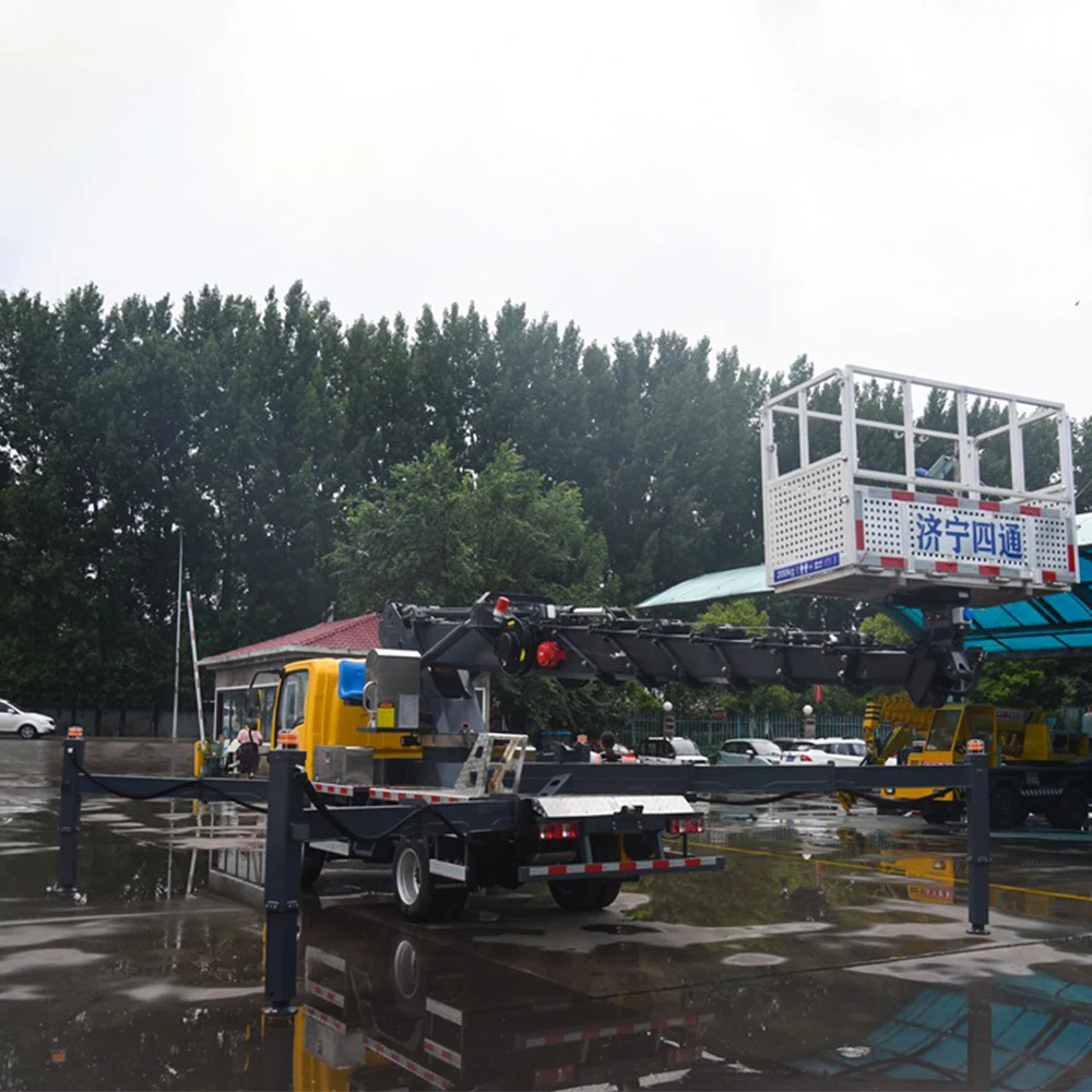 Liberation Hydraulic Man Lift 27m/28m/33m Vehicle Mounted Aerial Work Platform Skylift