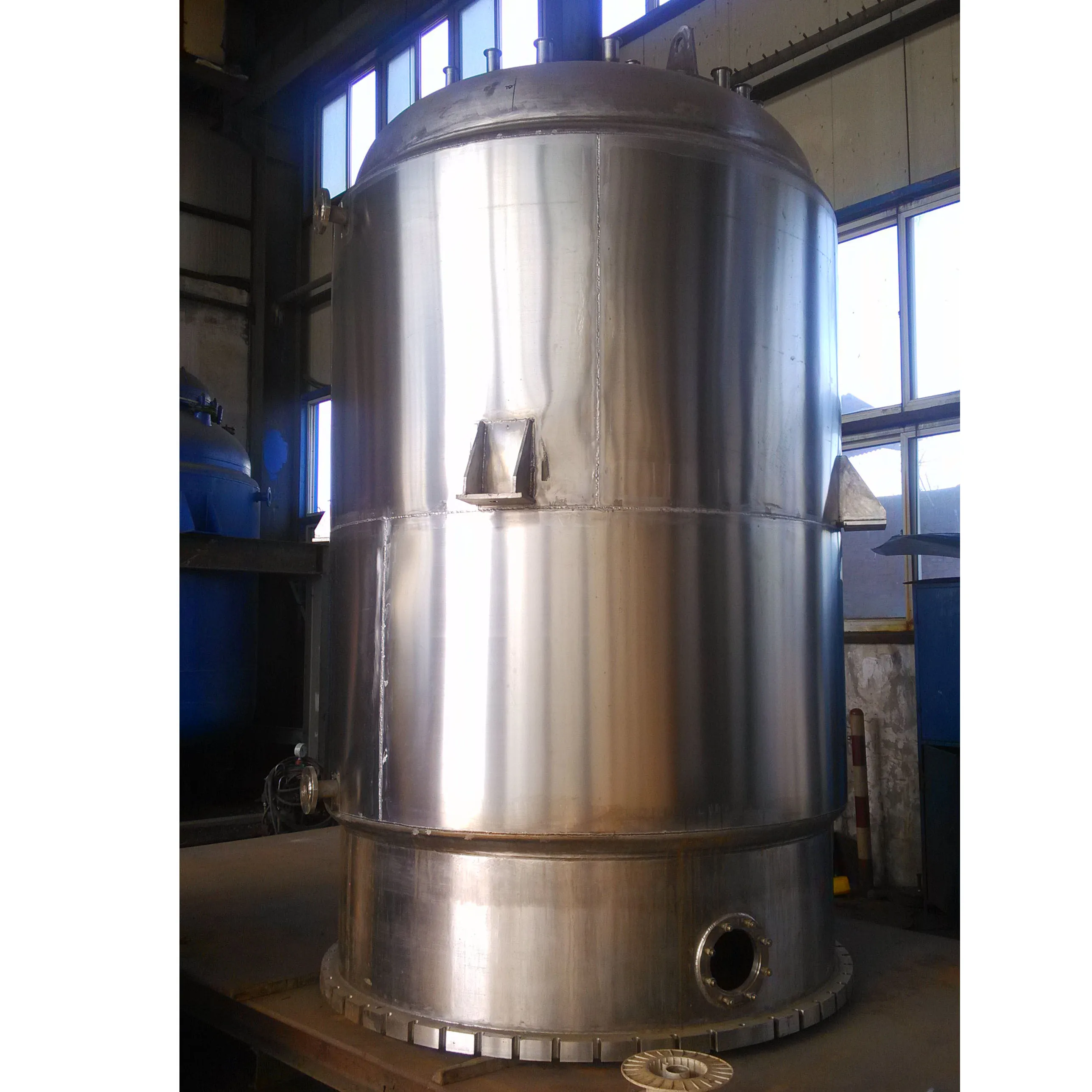 Double Jacketed Glass Lined Reactor