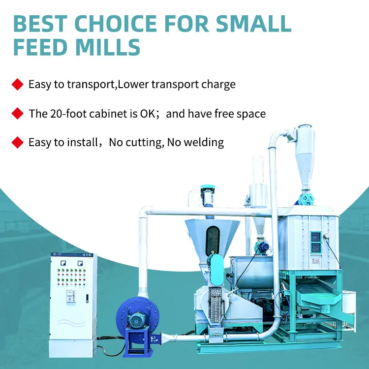 Brand New Poultry Feed Processing Equipment Alfalfa Pellet Production Line