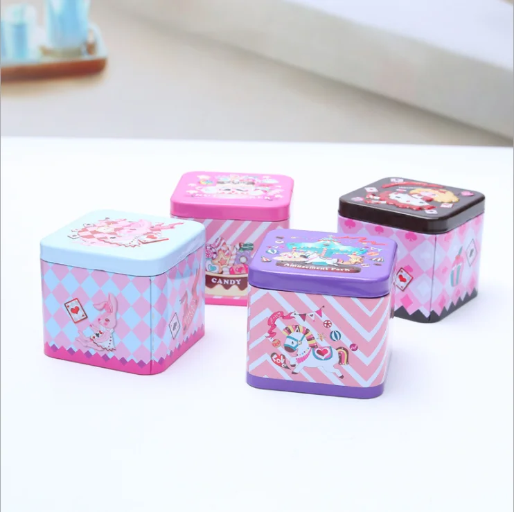 
New 40Pcs/Lot Gift Box Packed Girls Scrunchies Rubber Bands,Cute Cartoon Elastic Hair Bands For Girls 