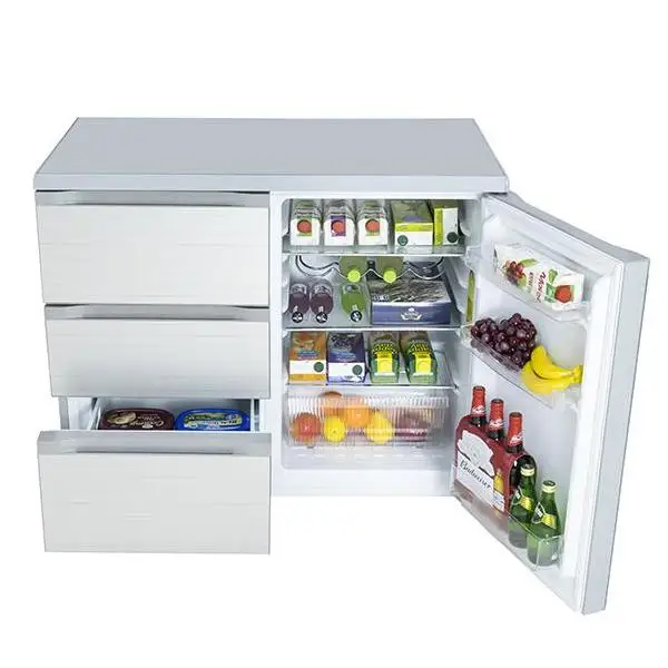 ZUNGUI BCD-210CV Factory Direct Sale  Cabinet Built In Manual Defrost Compact Refrigerator
