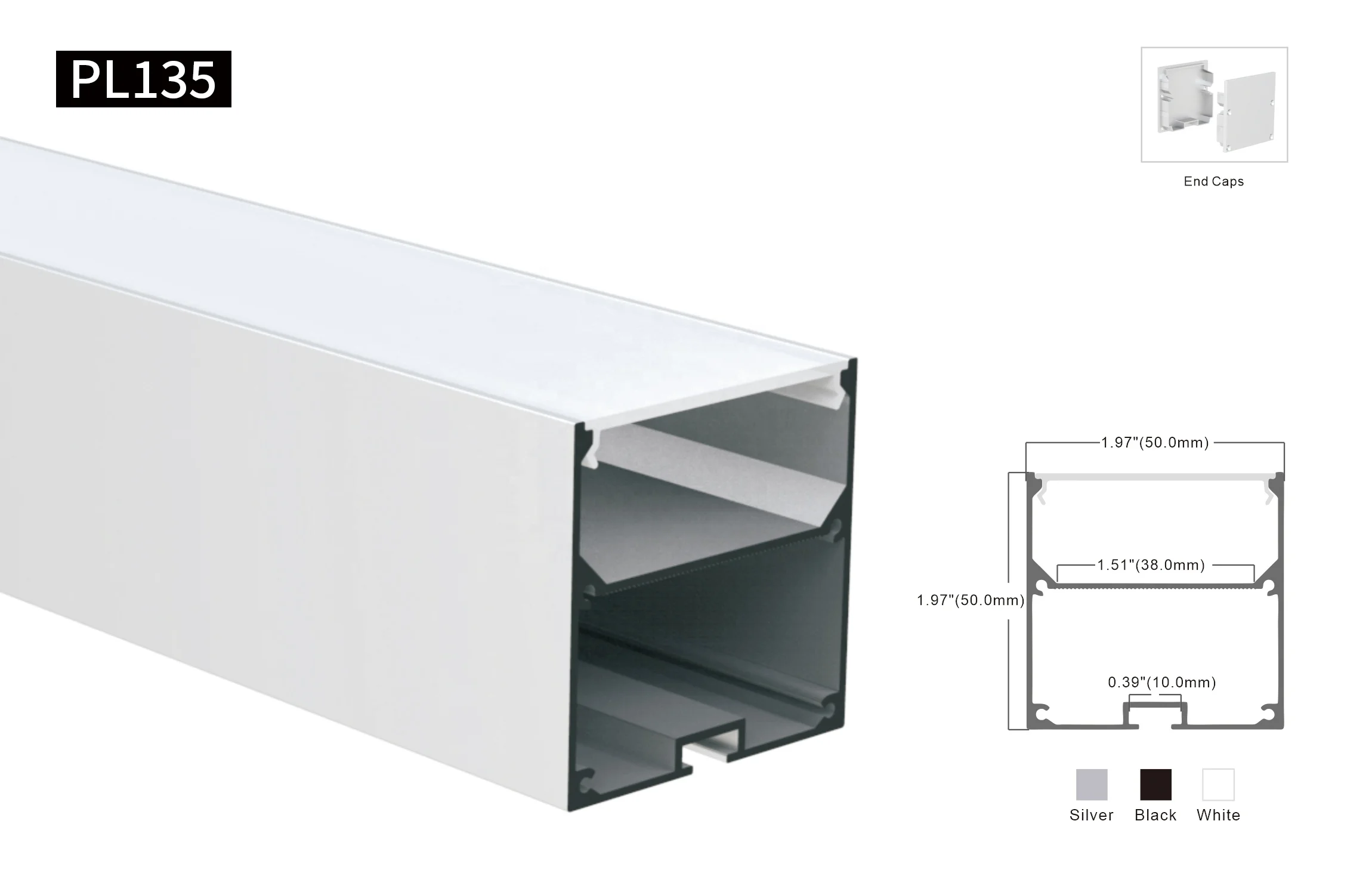 Suspended Mount Aluminum LED Light Enclosure Cct Ceiling Light LED Linear Lighting 1500Mm Tube Lamp