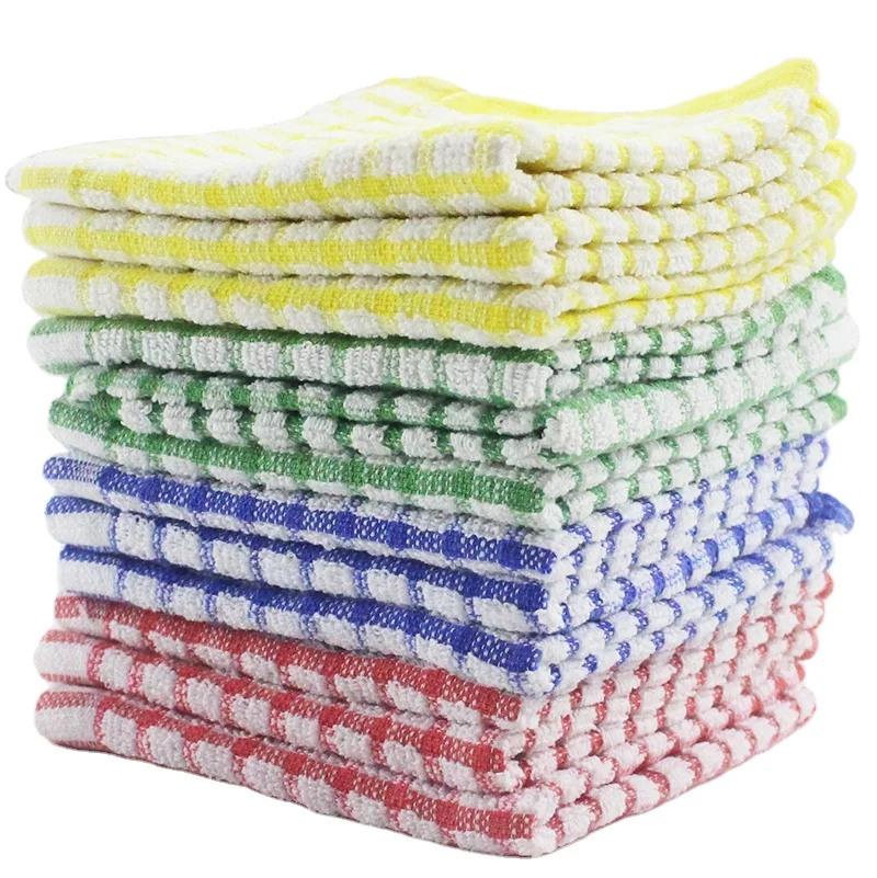 100% cotton With Terry Loop Terry Tea Towel Cheap Price Kitchen Towels Wholesale