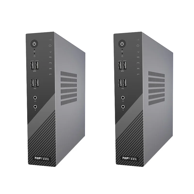 TOPFEEL T68PRO mini pc gaming intel itx  micro portable embedded windows10 4k computer barebone gaming pc 8 gb ram