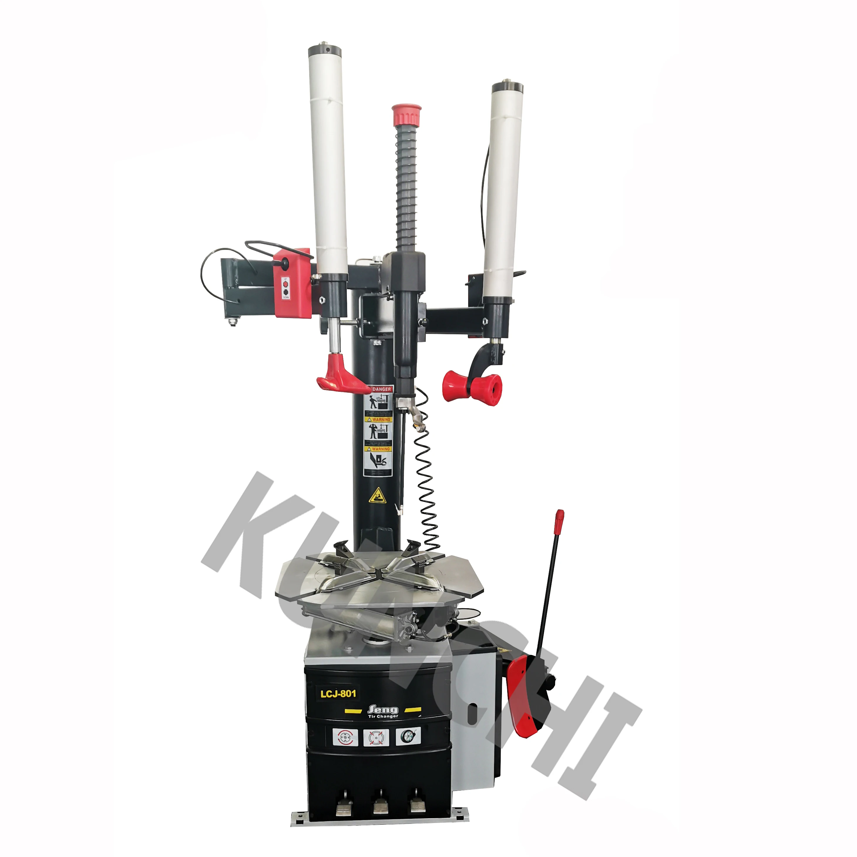 Liaoning kunchi Tyre mounting machine with support arm  cargo tyre making tire fitting repairing machine