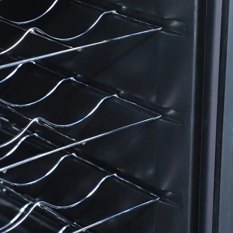 Hot selling 12 bottle thermoelectric cooling fridge stainless steel shelves small wine refrigerator wine cabinet