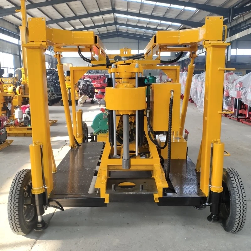 Full hydraulic exploration drilling rig Crawler type medium and large underground coring equipment Water Drilling Machine