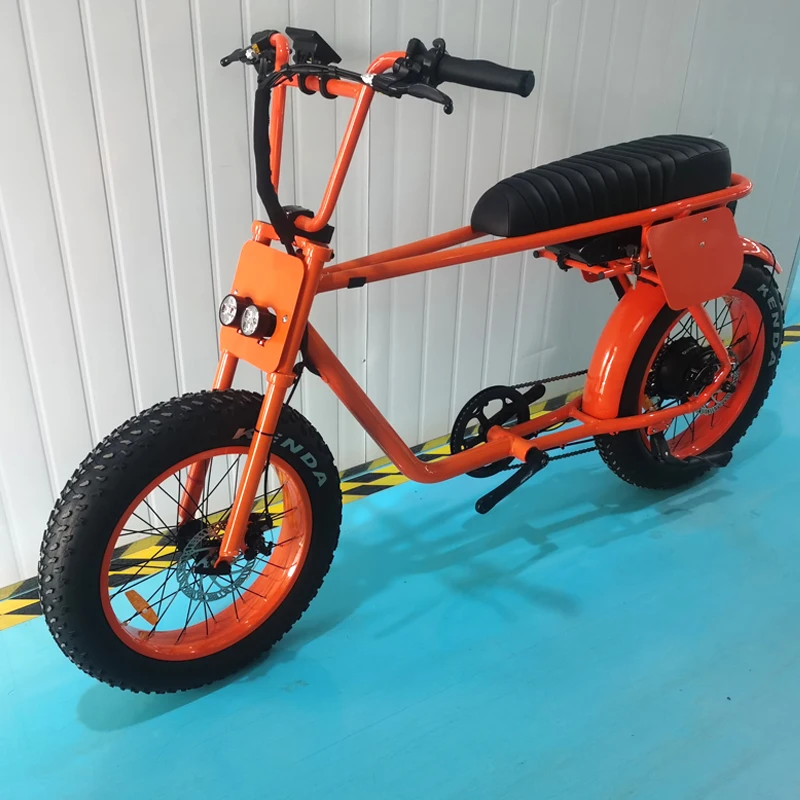 retro big saddle electric mountain bicycle hot sale fashion factory outlet cheap price good quality Multipurpose Electric Bike