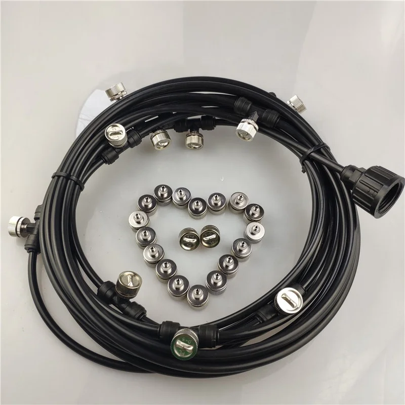 Наборы туманов для патио, наружная система охлаждения тумана для сада и теплицы