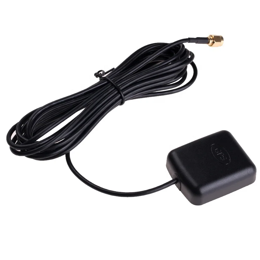 3M Car GPS Antenna  GPS receiver SMA Connector Vehicle DVD Navigation Amplifier Active Remote Antenna Aerial Adapter