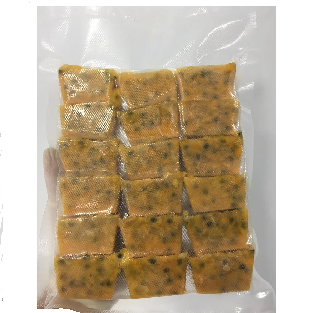Замороженные страстные фрукты свежий вкус IQF замороженный микс OEM сладкая упаковка оптом органический