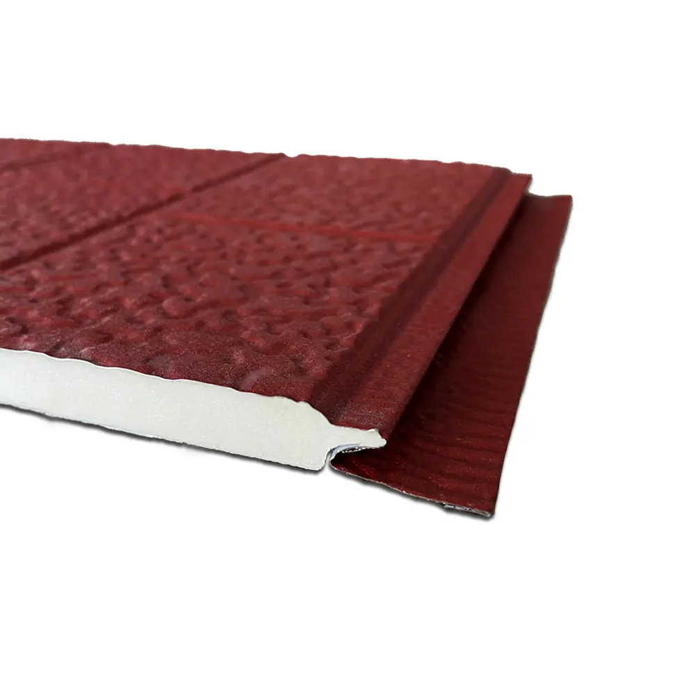 Factory price PU polyurethane sandwich wall panel exterior wall decoration panels fireproof insulation metal sheet