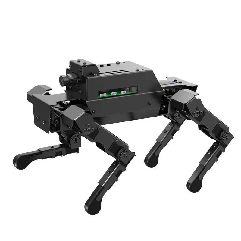 12DOF Desktop Metal Robot Dog Bionic DOGZILLA S1 with AI Vision Camera for Raspberry Pi 4B Support Python Programming