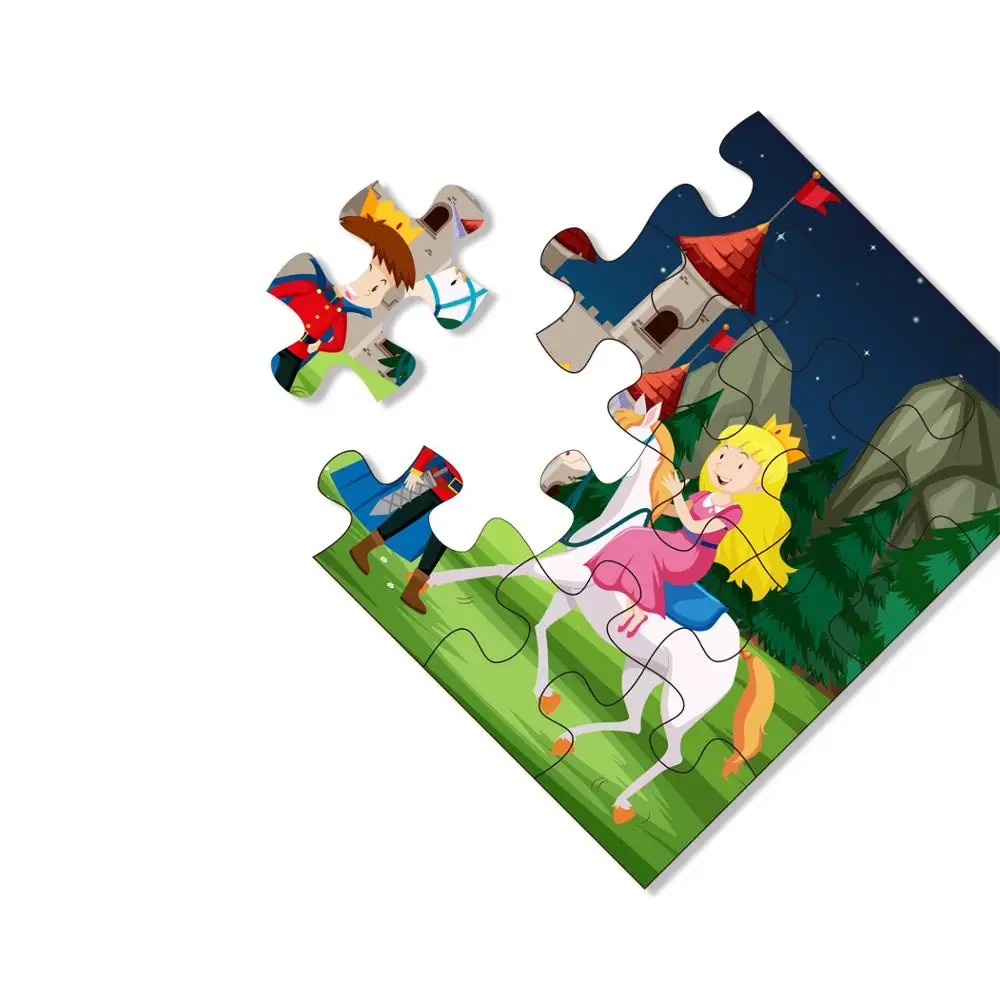 Custom Puzzle Toys Puzzle Games Animal Cartoon Puzzle For Kids