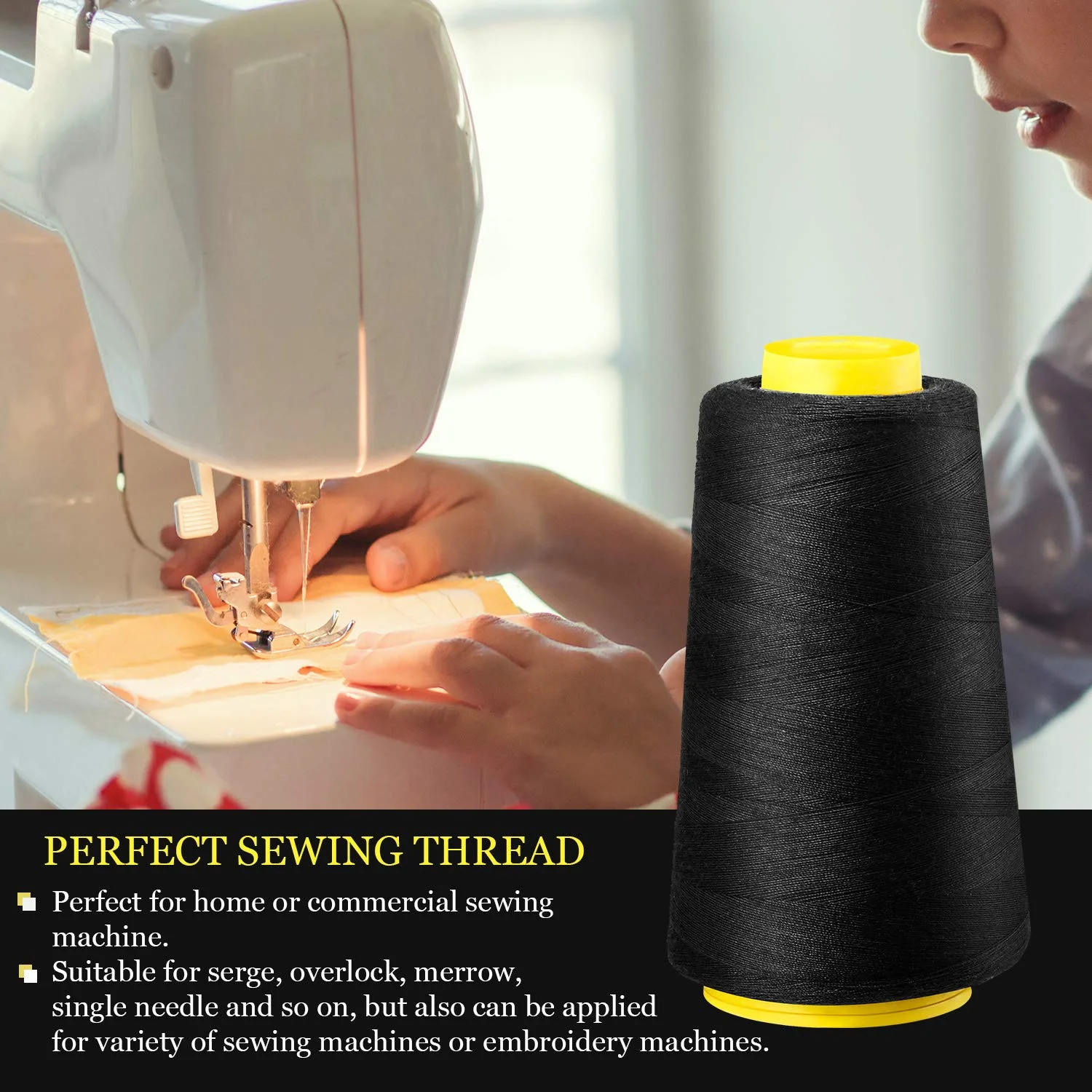 5000M Customized computarizado print gaby Embroidery machine polyester threads