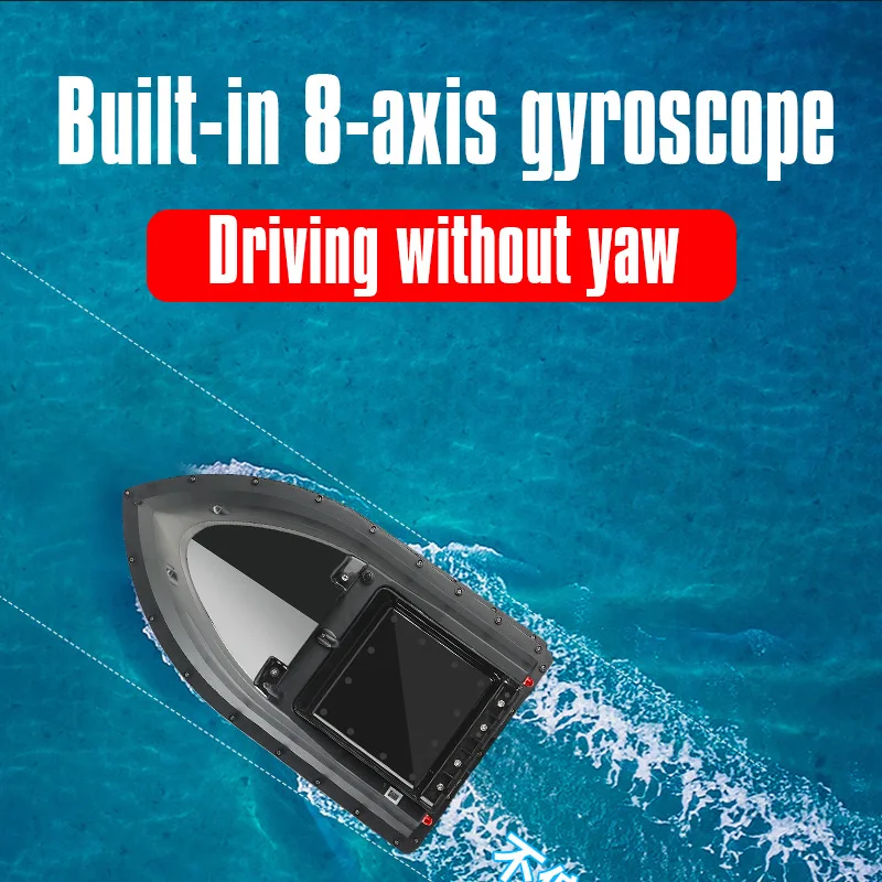 New Wholesale 500 Meters Remote Control Ship  Bait Boat Fishing Bait Boat With Battery Remote Controls