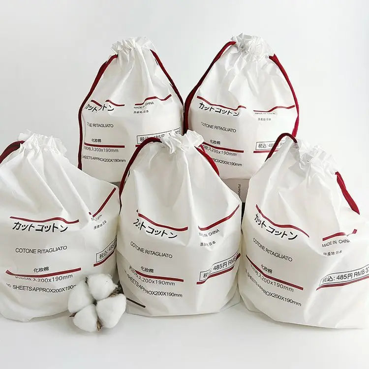 Factory customization fast delivery Facial Cleansing Tissue Bag High Quality Disposable Tissu Facial Towel Bag