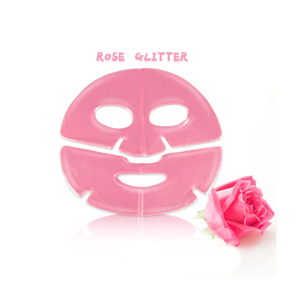 Wholesale Private Label Pure Gold Bio Collagen Organic Plant Extracts Oil Skin Care collagen crystal beauty Facial Sheet Mask