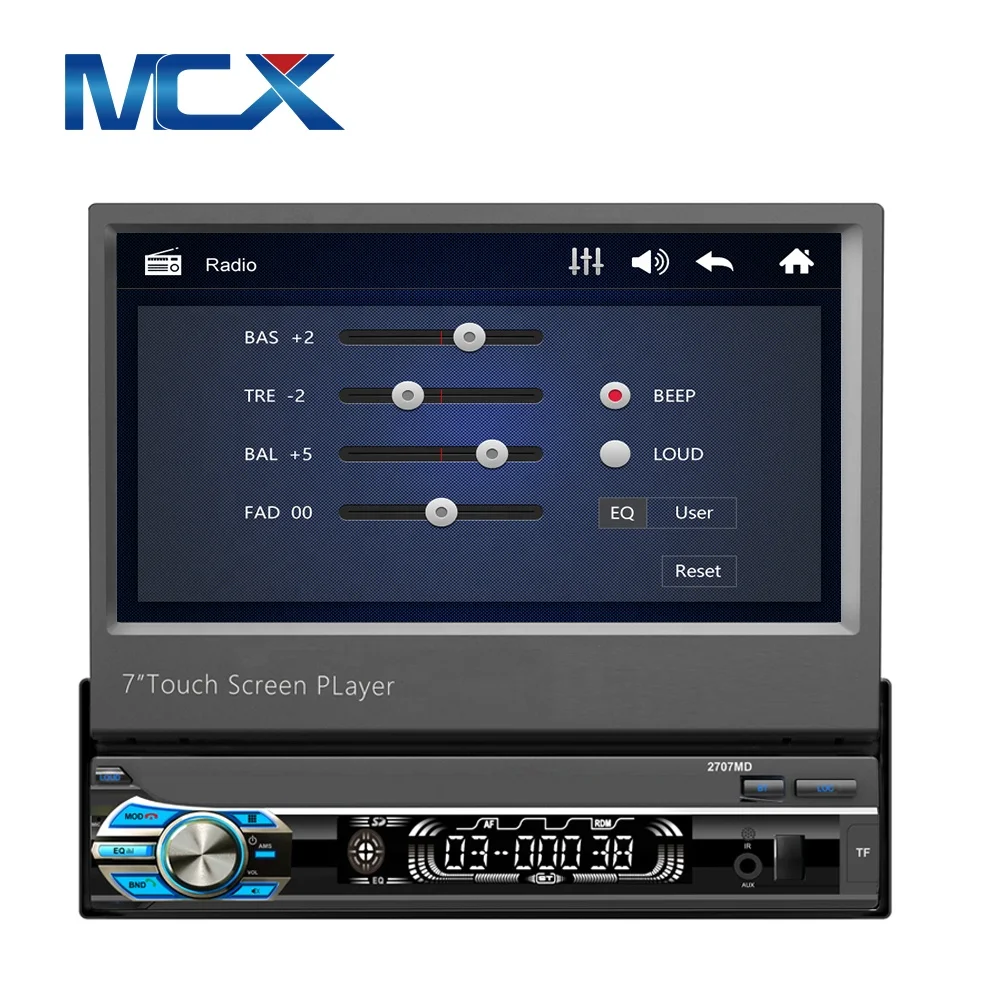 Автомобильный мультимедийный плеер универсальная стерео-система с 7