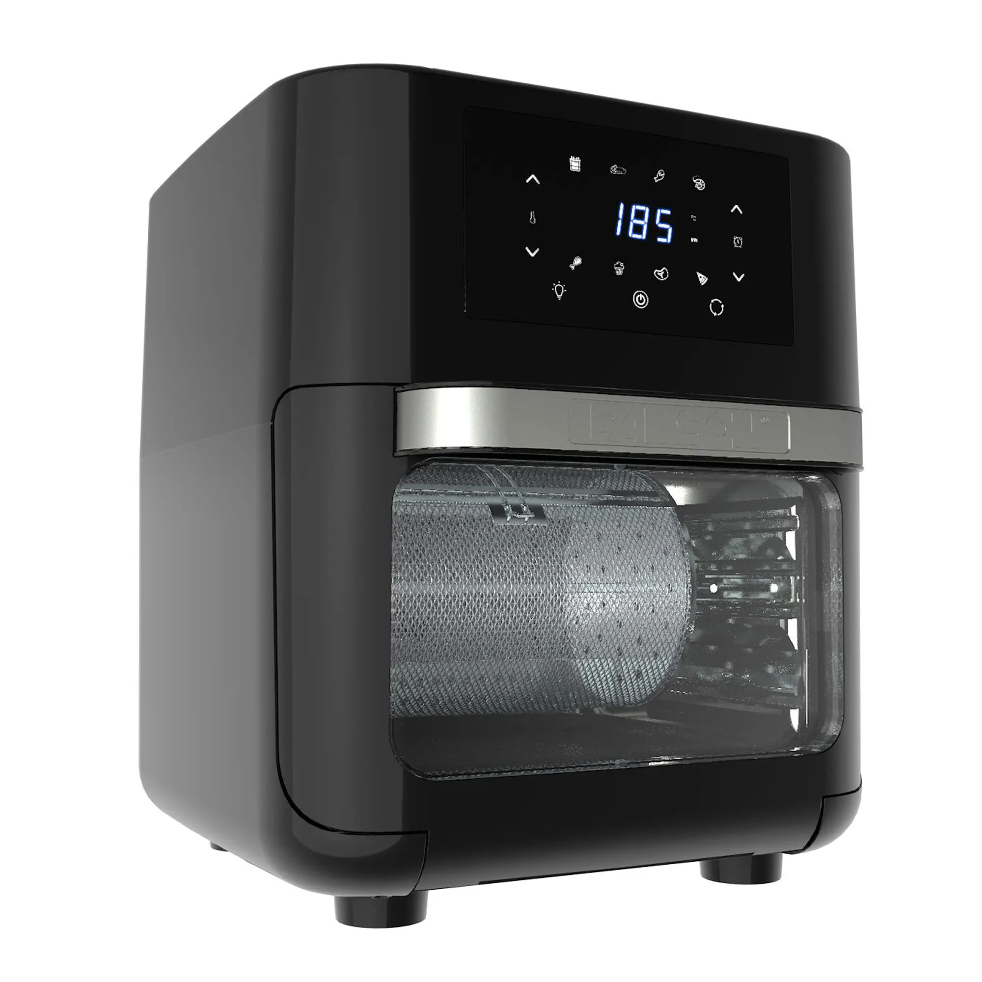 Small kitchen appliances 360 Degree Rotating Multi Electric air fryer factory 11L big capacity no oil Air fryer oven