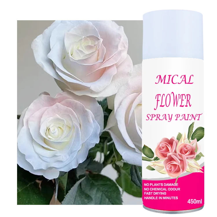 Factory Direct  Floral Color Change  Spray paint Fast coloring flowers fluorescent decorative spray for fresh real flowers