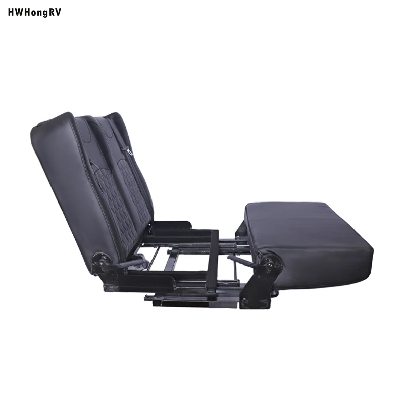 High Quality Luxury Custom-Made Business Triple Car Sofa Seat Bench for Buses RV MPV Motorhome Campervan Caravan Car Trailer