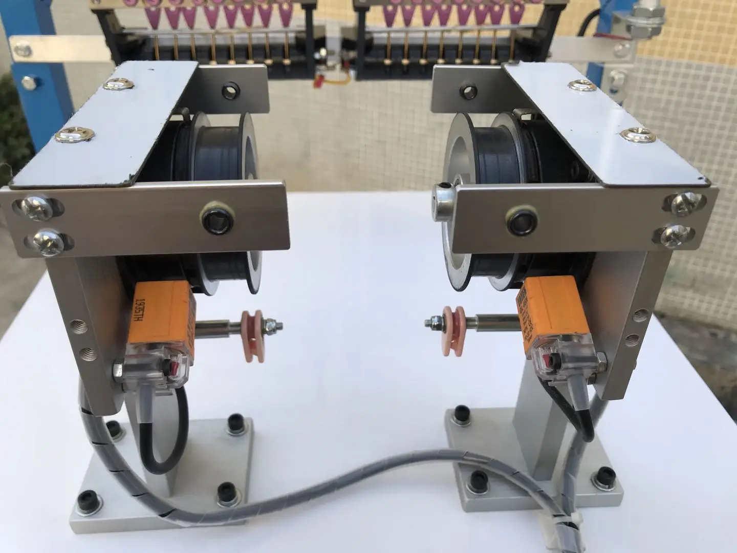 Hot selling rope rewinder machine fully-automatic pirn winding machine PLC control filament winding machine