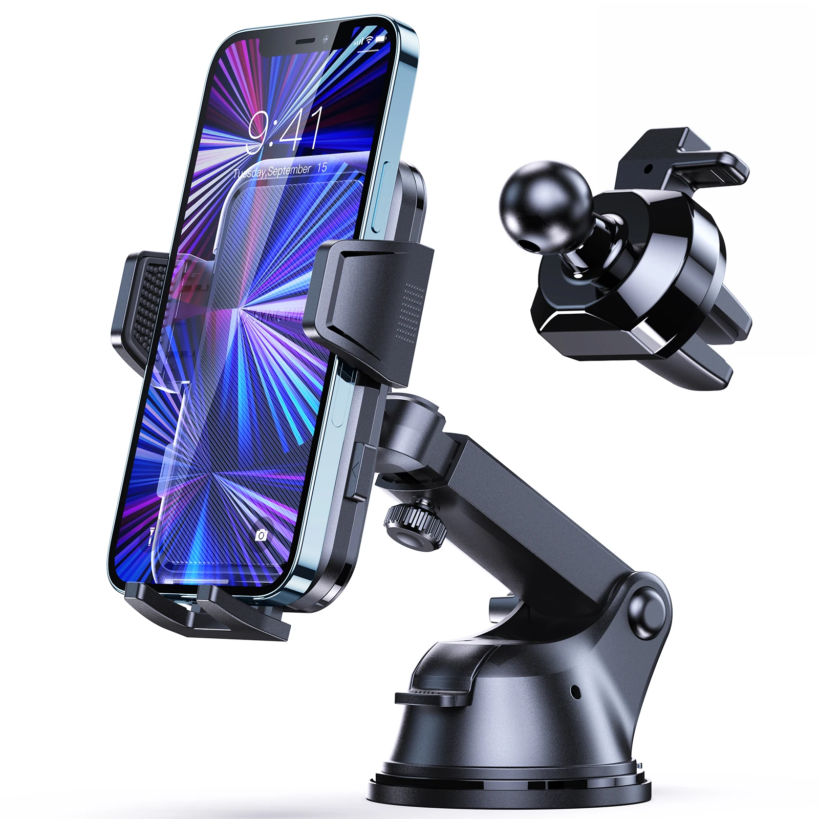 Syncwire Newest Adjustable Long Arm Flexible Best Phone Mount Car Phone Holder
