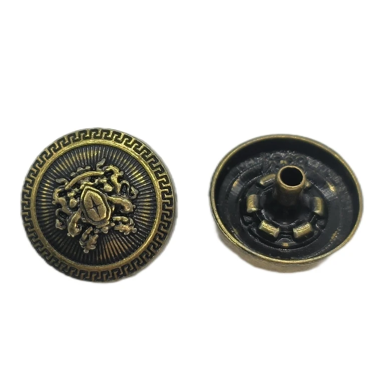 Новинка топ продаж светло-Золотое матовое черное пальто с прорезями без никеля одежда для шитья винтажные пуговицы рубашки одежды