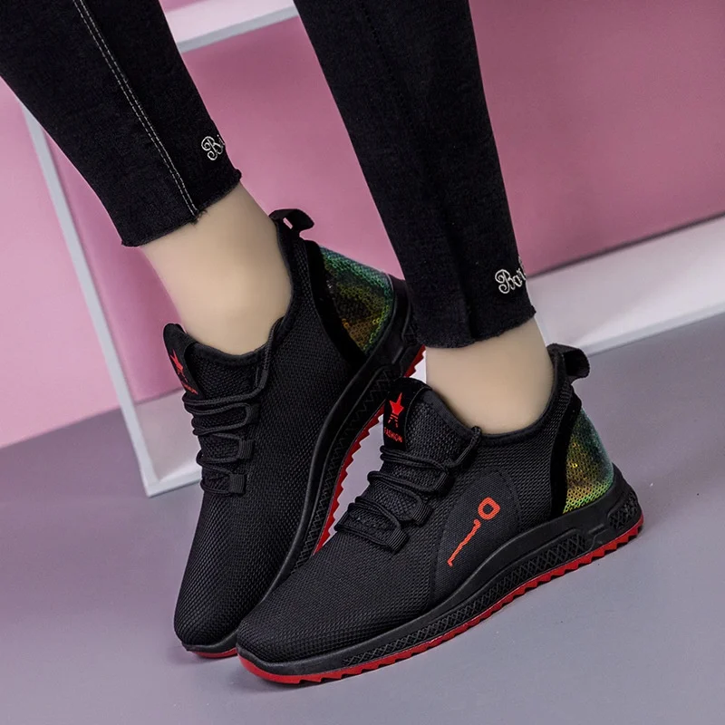 Factory wholesale black shoes men fashion sport footwears
