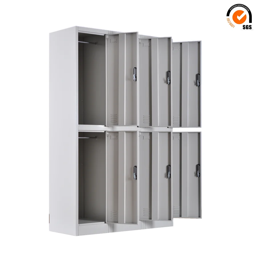 
Hot sale 6 doors morden fashion steel office school locker 