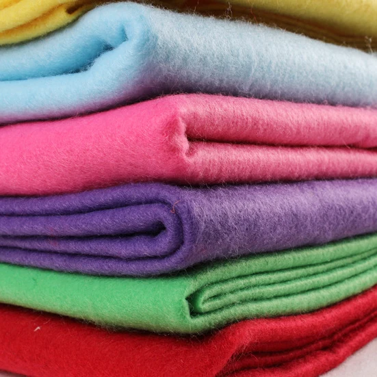 Wholesale Colorful 100% Polyester Fabric Felt Sheets / Rolls with cheap Price
