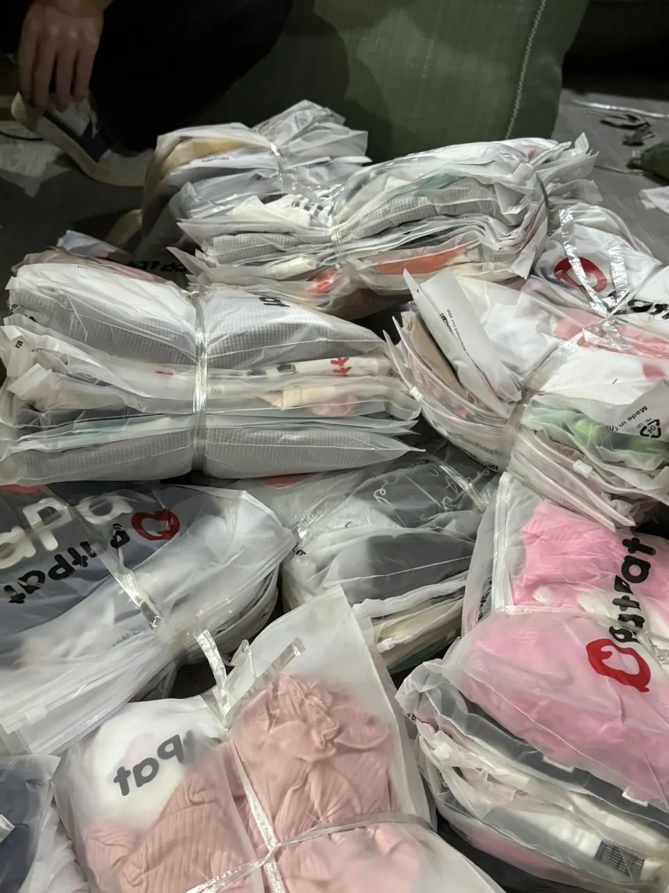 2024 Hot Selling Factory Direct Sales Apparel Stock Patpats Kids mix styles Bale Brand new