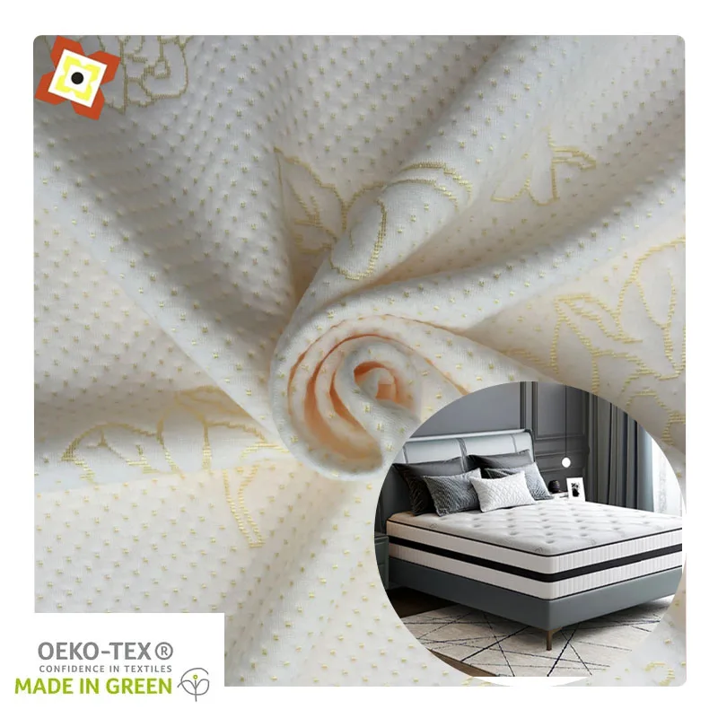 Factory Direct Sales Of Knitted Fabric For Spring Latex Mattress Fabric Polyester Quilted Cloth For Sell Mattress Fabrics