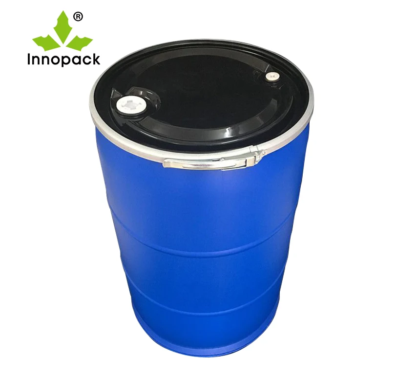 HDPE 30 L empty barrel with screw lid plastic container