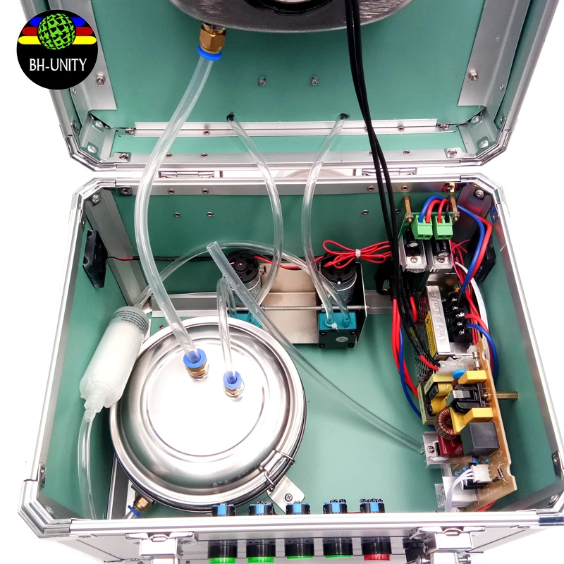 clean the Japanese Print Head Cleaning Machine 8 lines channels for Konica dx4 dx5 dx6 dx7 i3200 5113 printhead cleaner